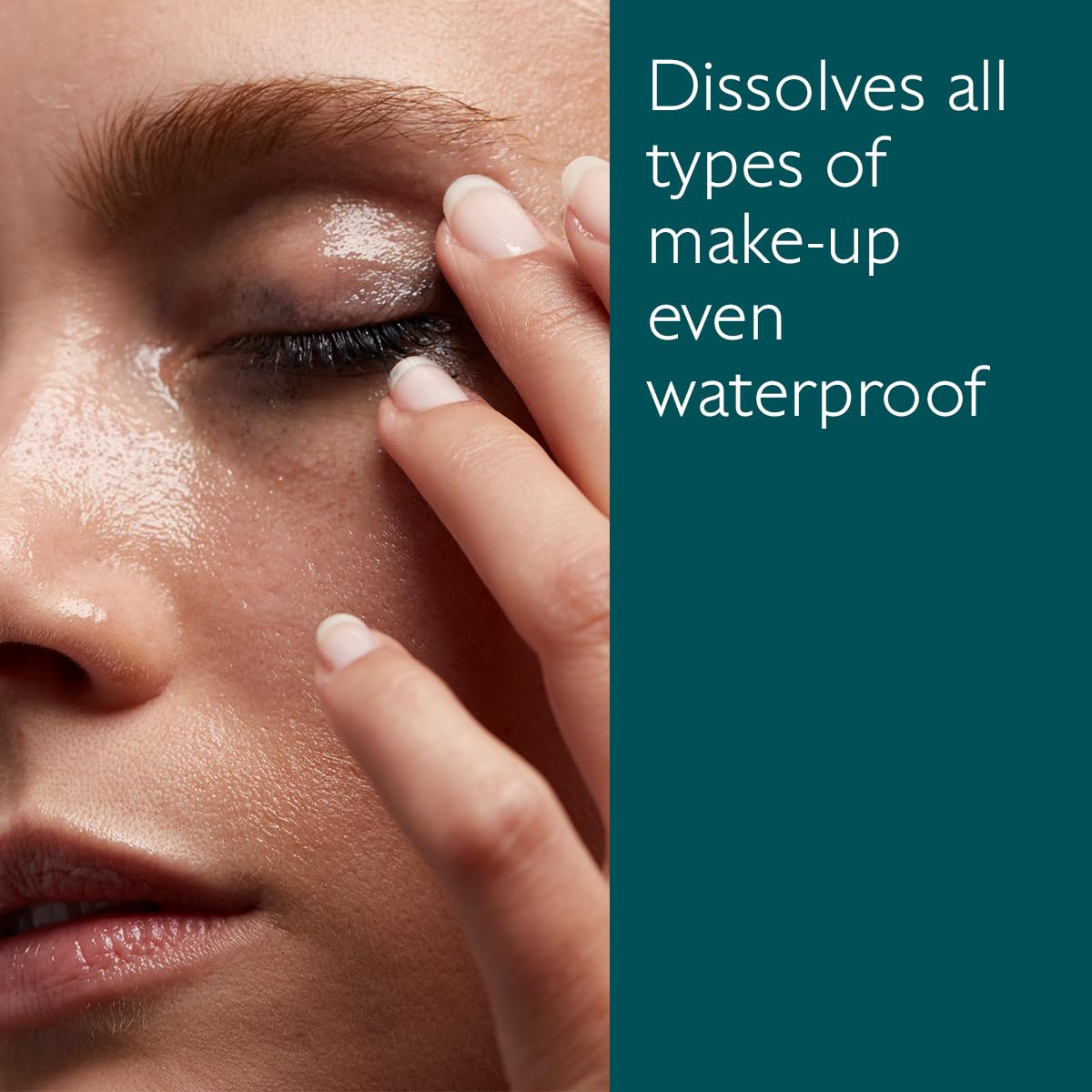 Caudalie Vinoclean huile démaquillante, démaquille maquillage résistant à l'eau en douceur.