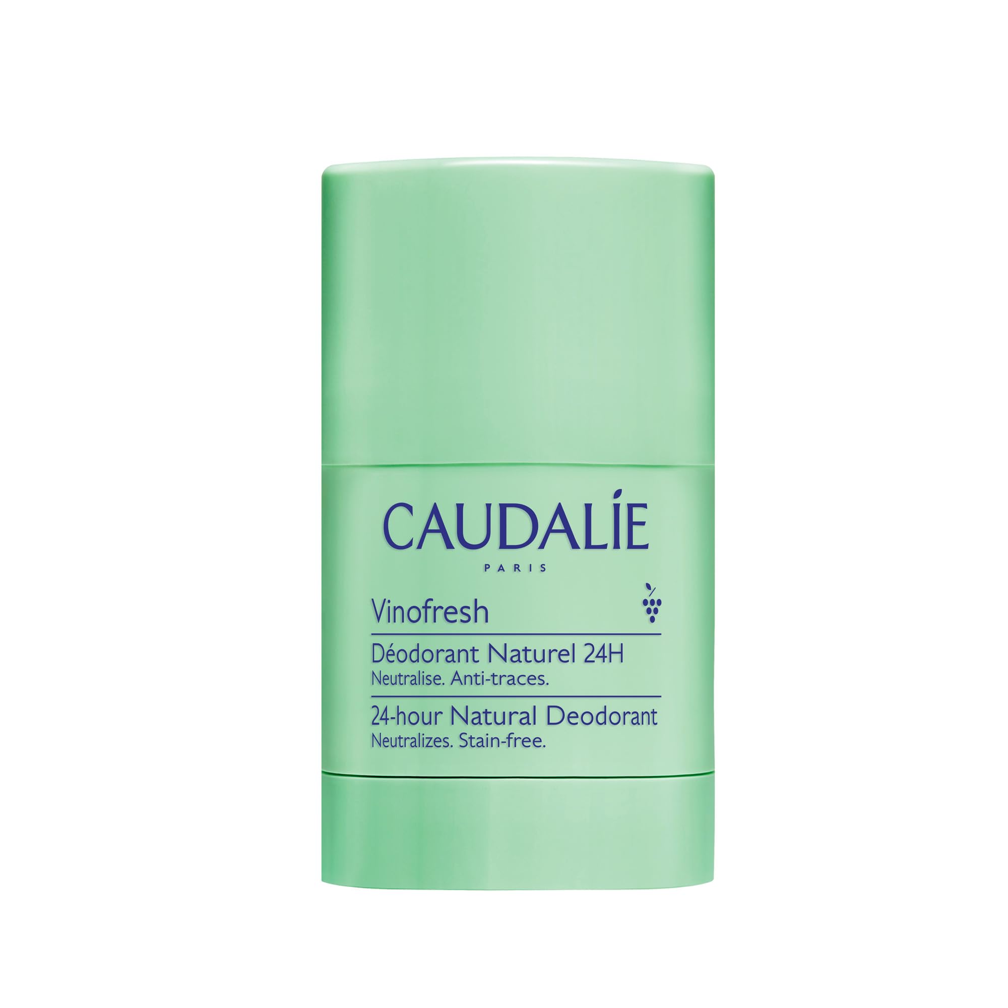 Caudalie Vinofresh desodorante stick con eucalipto y uva para aroma fresco.