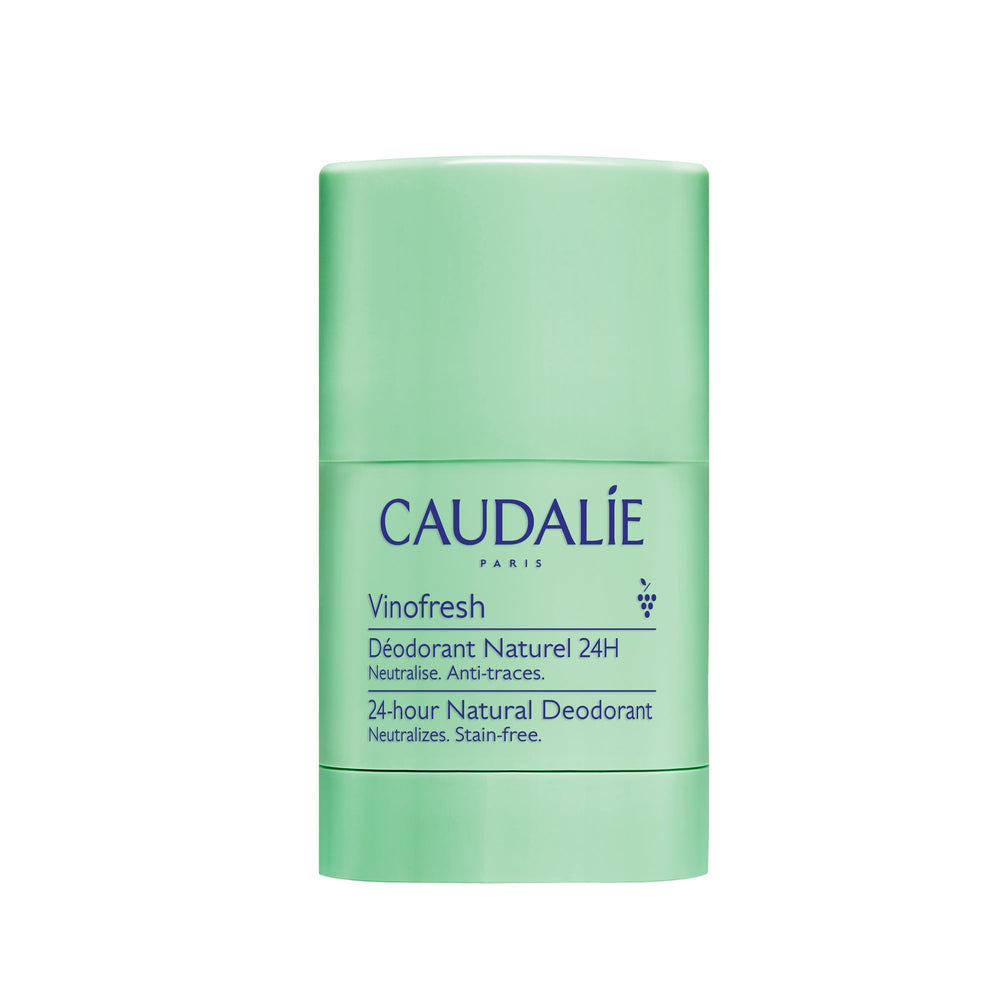 Caudalie Vinofresh desodorante stick con eucalipto y uva para aroma fresco.