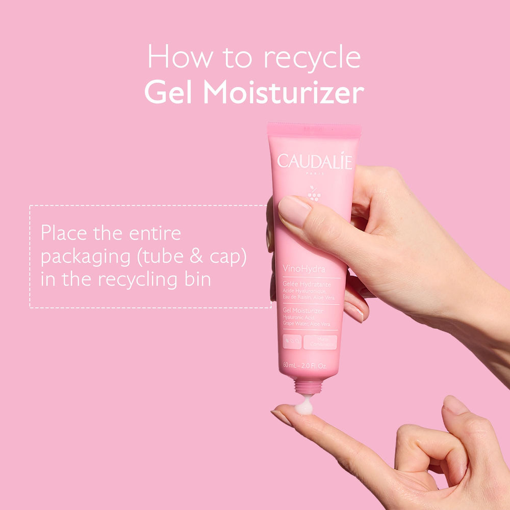 Caudalie VinoHydra Gel: sans silicone, s'applique seul ou sur sérum pour hydratation.