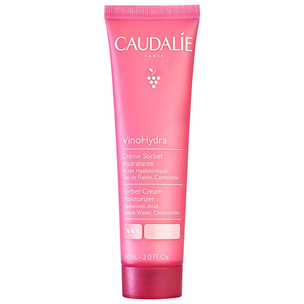 Caudalie VinoHydra Sorbet Crema tarro de 60 ml para hidratación ligera.