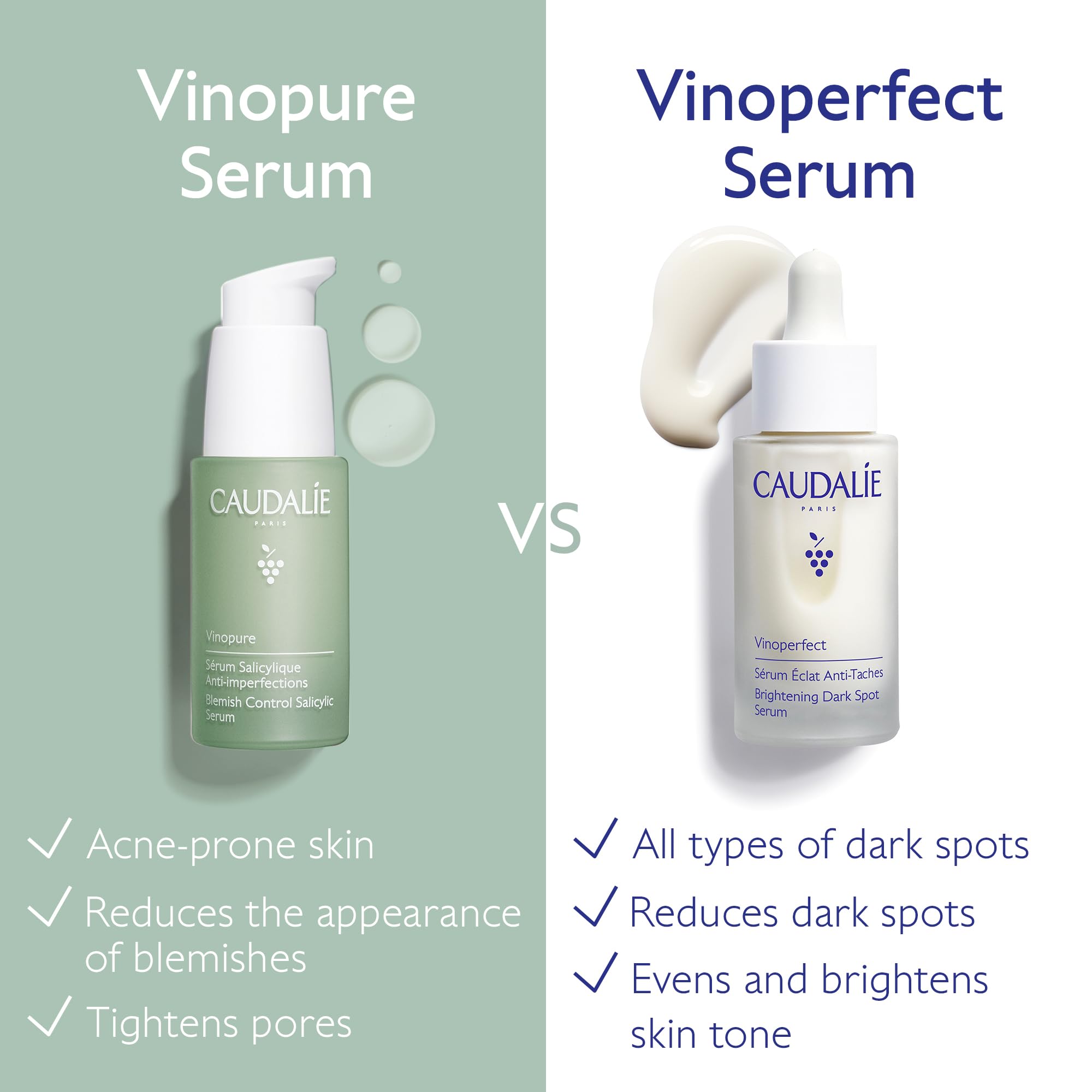 Caudalie Vinopure: control del brillo para piel grasa.