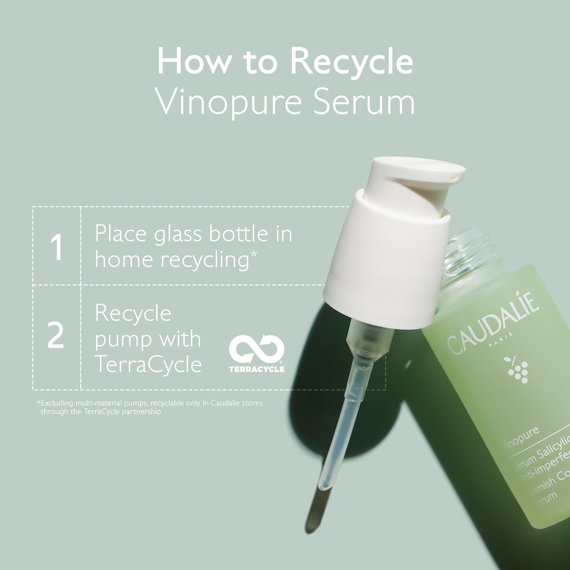 Caudalie Vinopure: envase de 30 ml práctico para viaje.