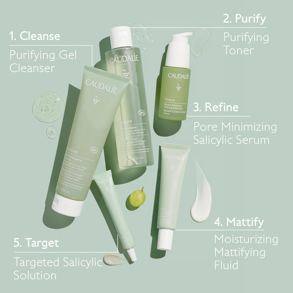 Caudalie Vinopure: ayuda a reducir imperfecciones visibles.