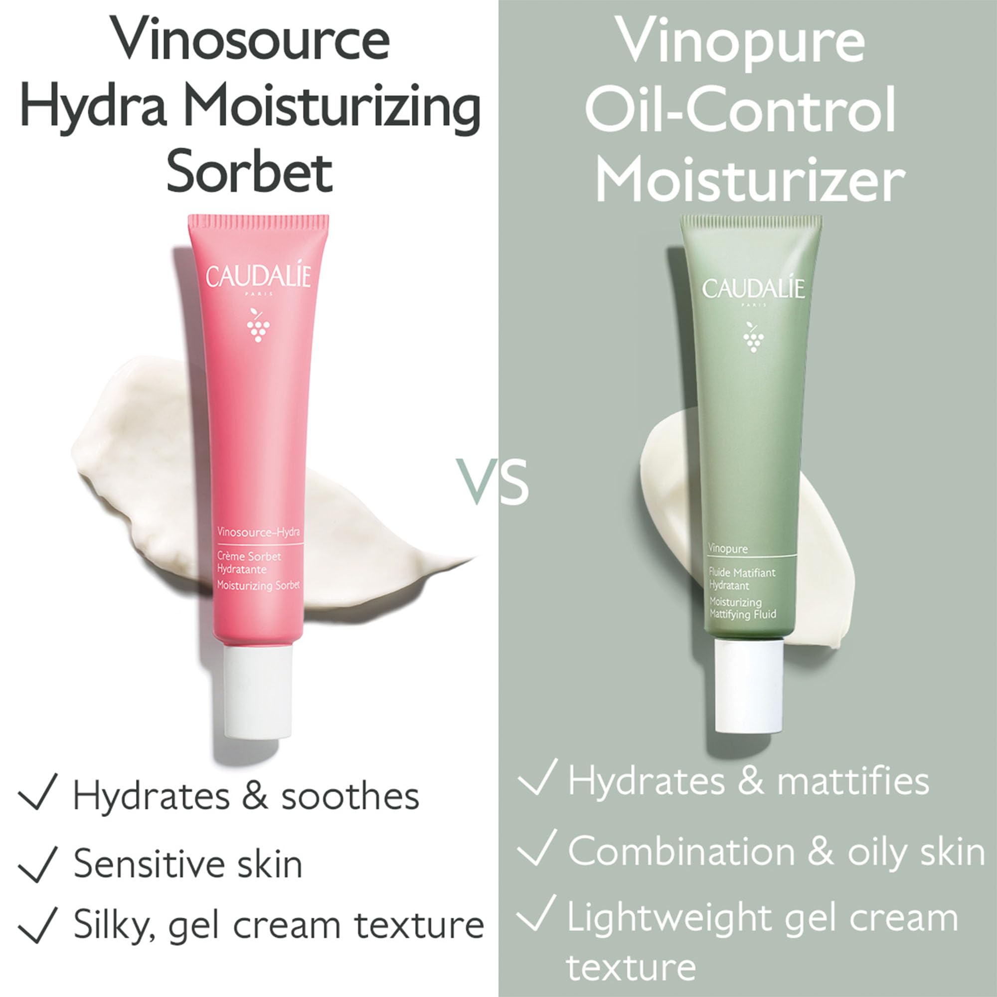 Poudre de silice Vinopure matifie la peau durablement.