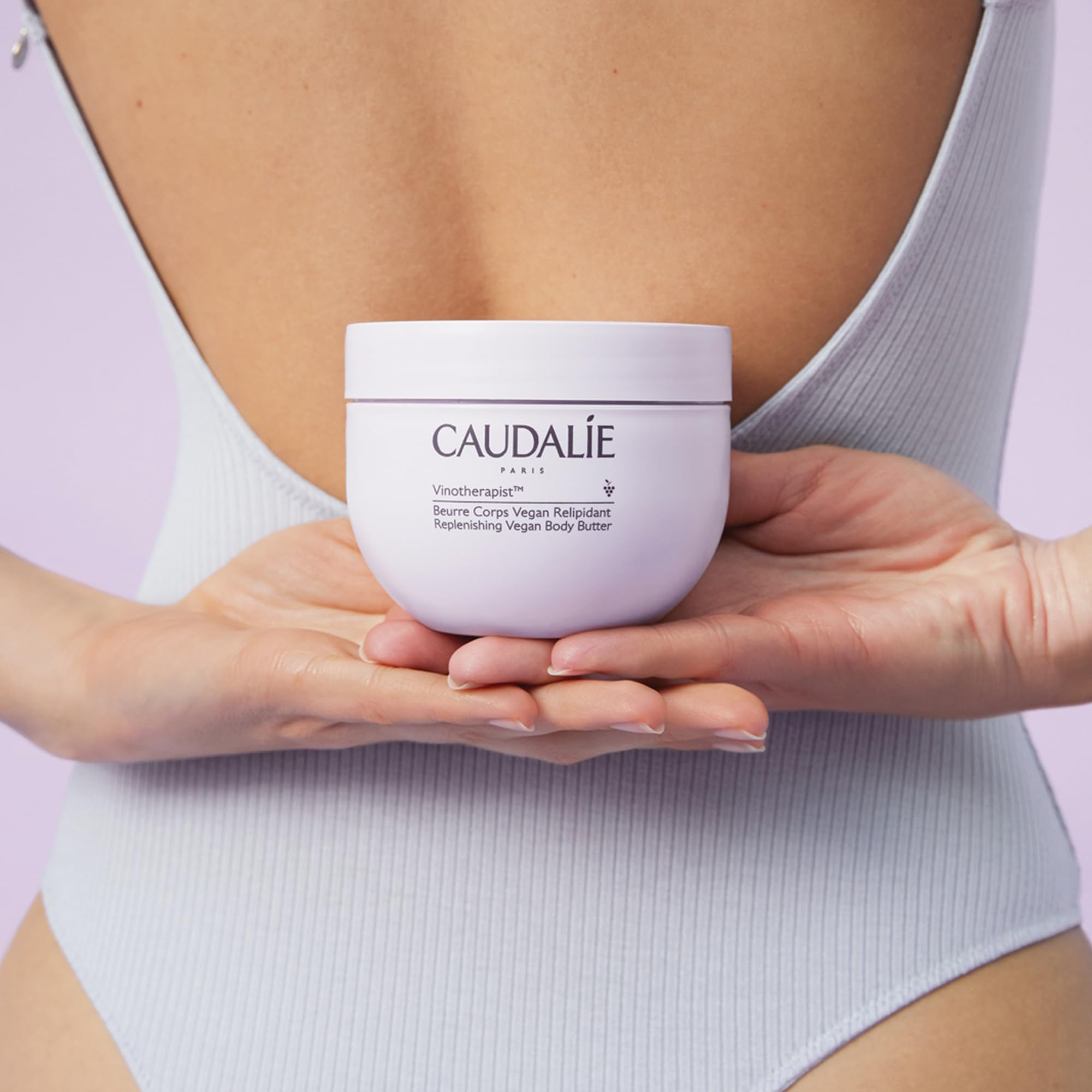 Caudalie Vinotherapist manteca corporal vegana ayuda a suavizar codos y rodillas
