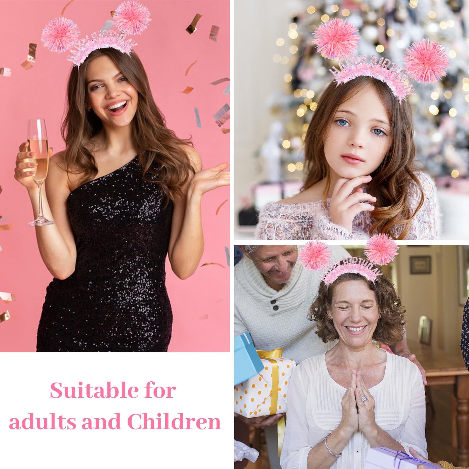 CAVETEE corona para familia e invitados, añade un toque festivo a cualquier reunión
