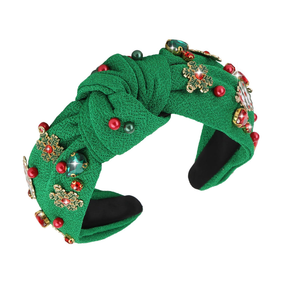 Diadema navideña verde de CAVETEE, regalo ideal para amigas