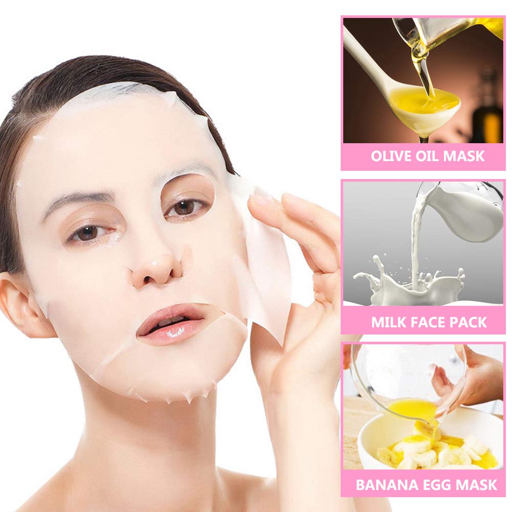 Cayanmydery mascarilla comprimida de uso personalizable para viajes