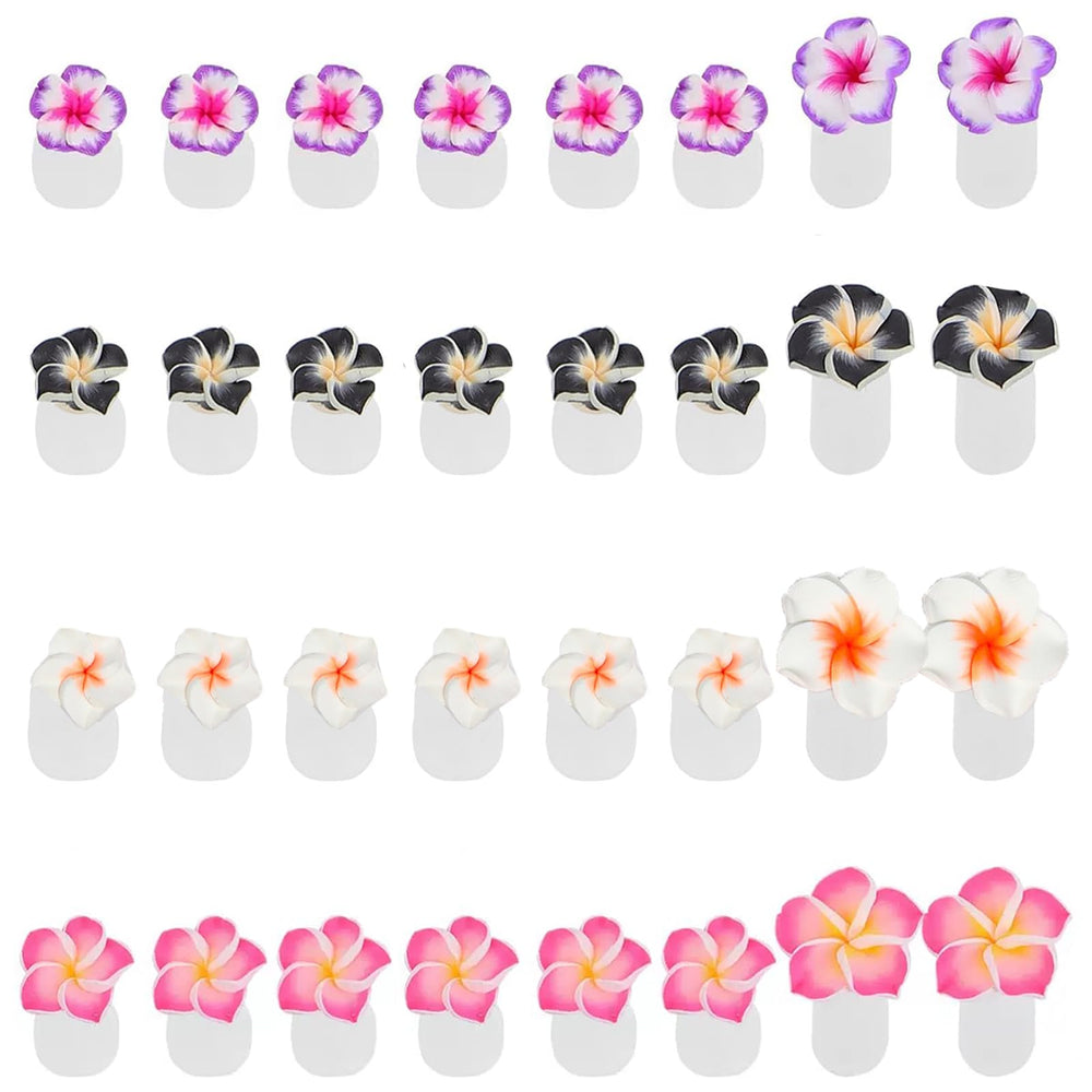 Cbbaokyy separadores de dedos estilo flor manicura creativa