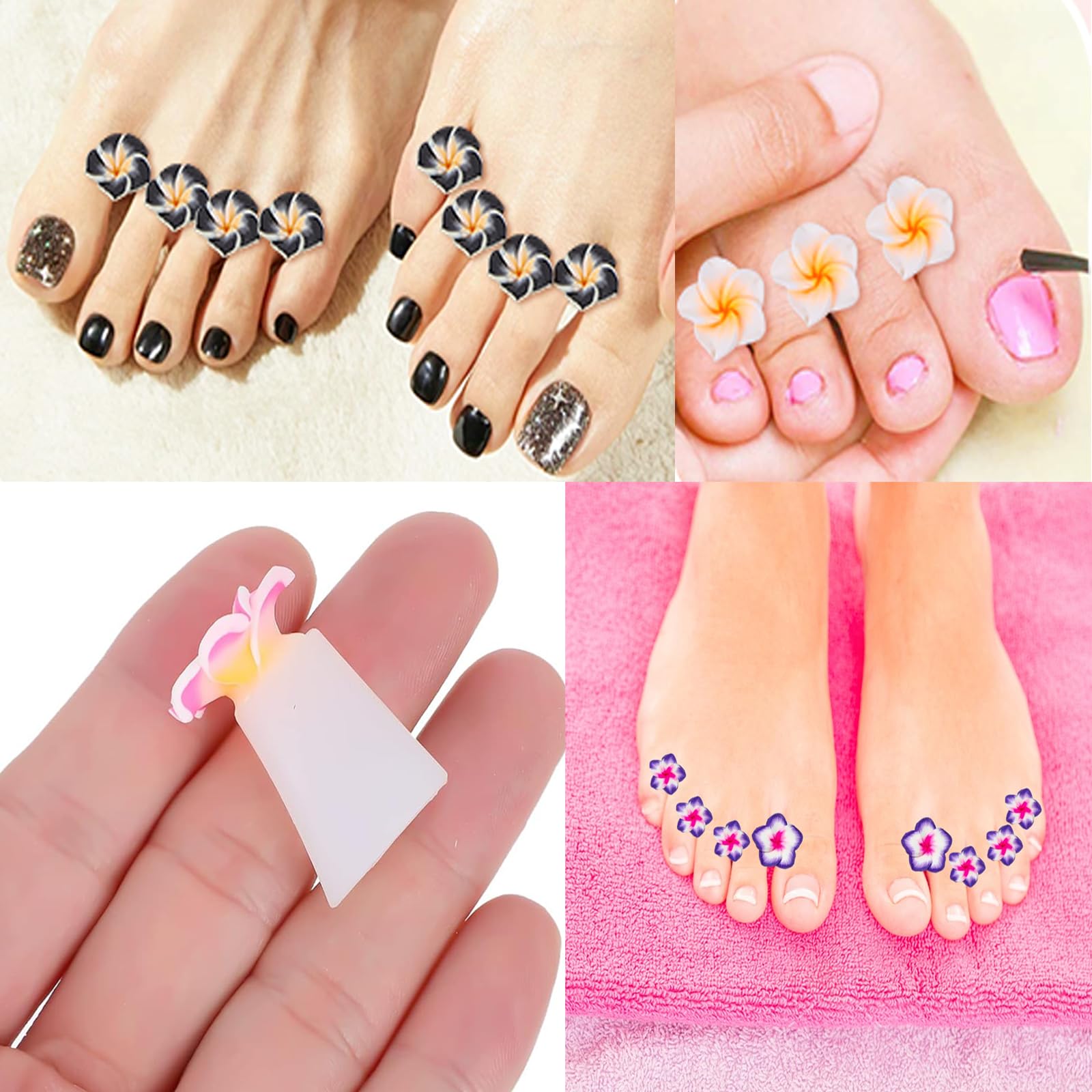 Cbbaokyy separadores de dedos silicona reutilizables para ahorro