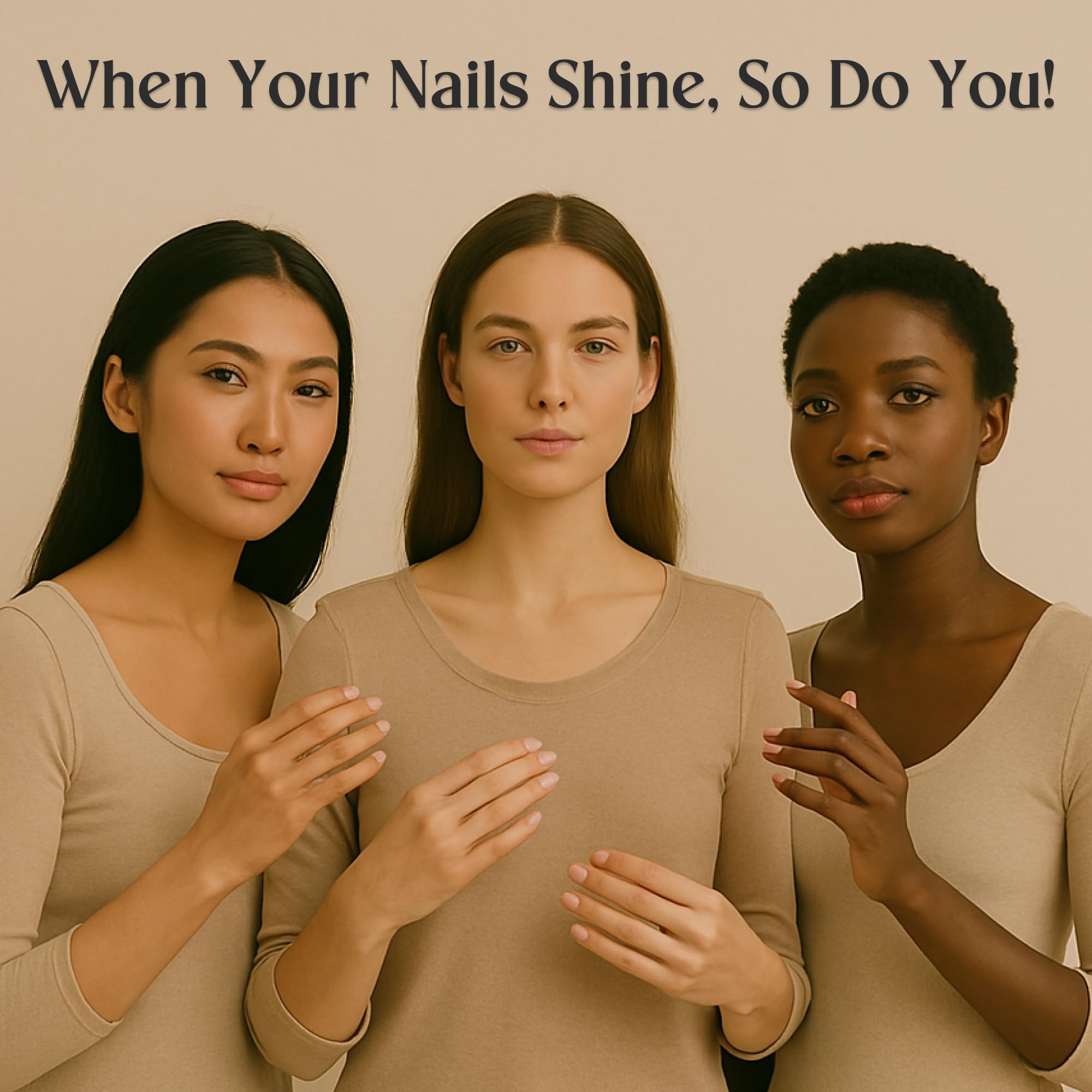 C CARE aporta brillo natural a uñas frágiles.