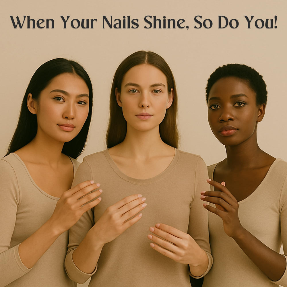 C CARE aporta brillo natural a uñas frágiles.