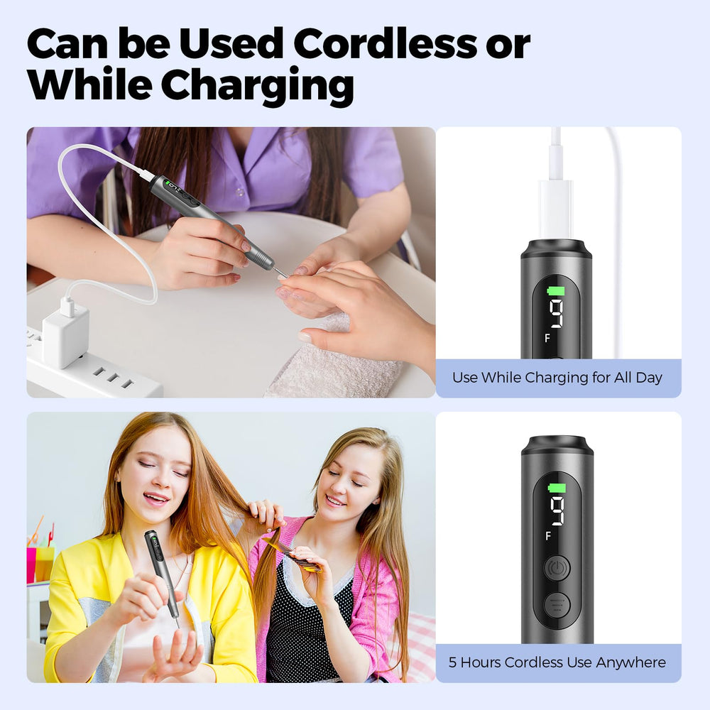 Ccigedy cono pulido para acabado liso de uñas