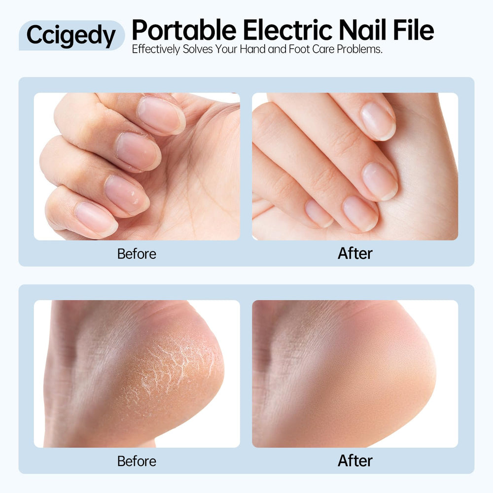 Ccigedy control de 9 velocidades para manicura precisa.
