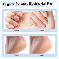 Ccigedy control de 9 velocidades para manicura precisa.