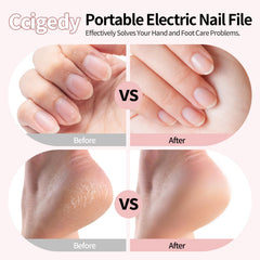 Ccigedy: Diseño sin cables con carga USB para uso flexible.