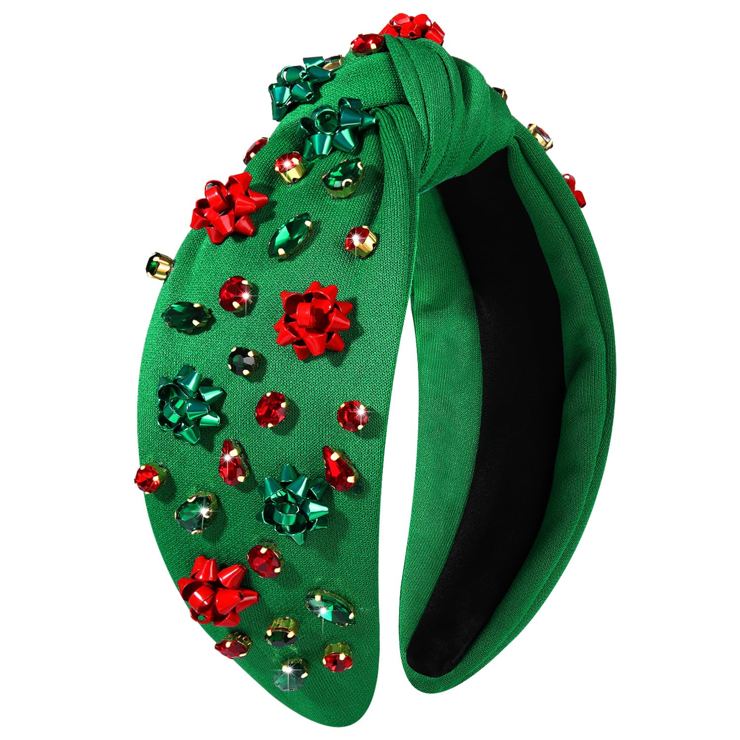 CEALXHENY diadema Navidad estilo invernal, complementa conjuntos de temporada.