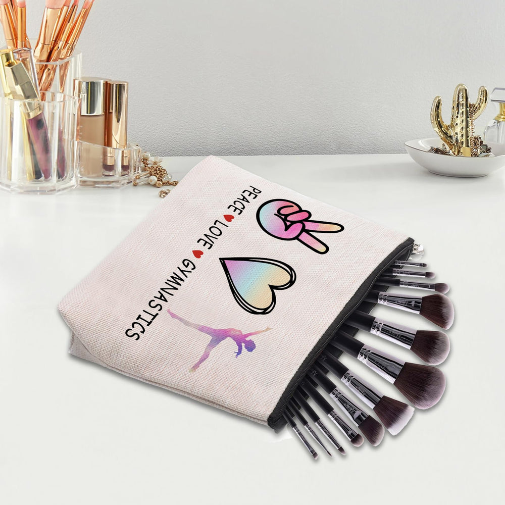 CEASQVAA neceser maquillaje con diseño llamativo para gimnasia