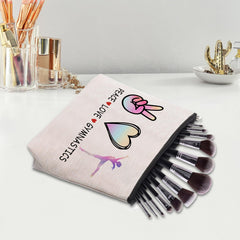 CEASQVAA neceser maquillaje con diseño llamativo para gimnasia