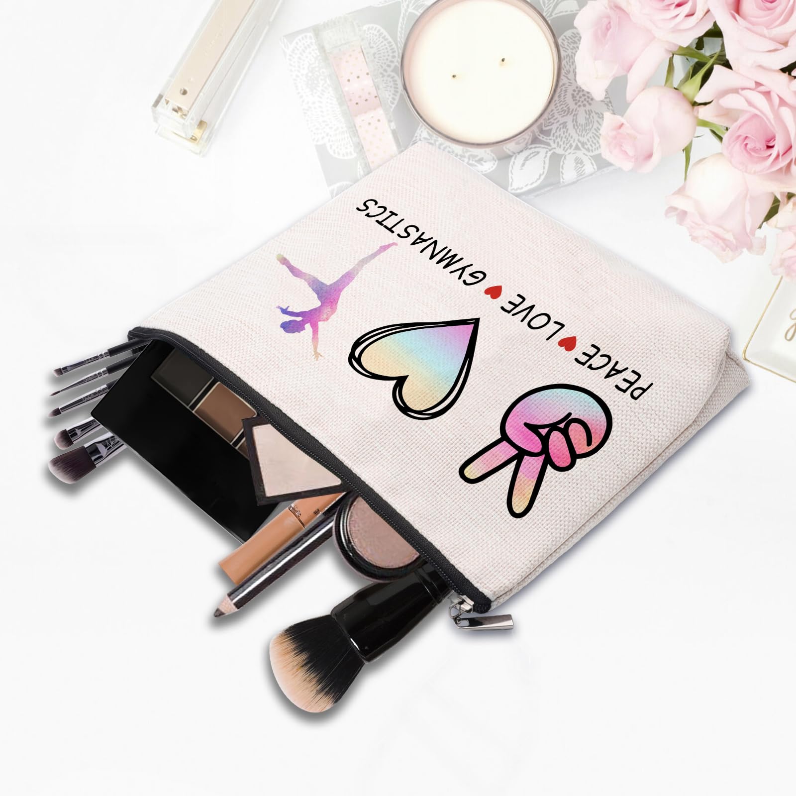 CEASQVAA neceser maquillaje para viaje y transporte de cosméticos