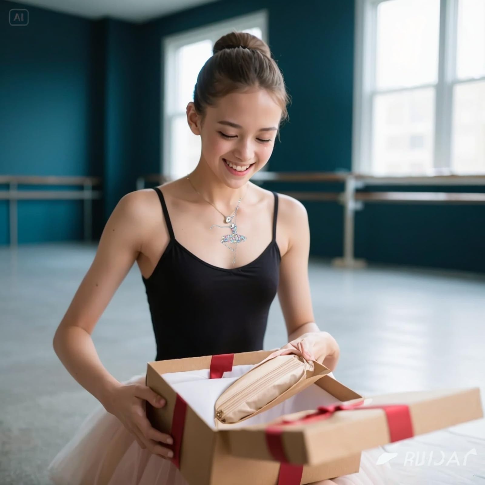 CECKQUE bolsa ballet – cierre resistente en rosa, ideal para viajes cortos