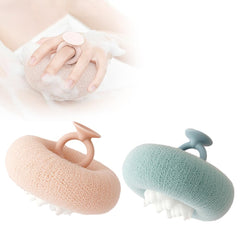 Cecurpo bola de baño girasol con ventosa, sujeción estable para ducha.