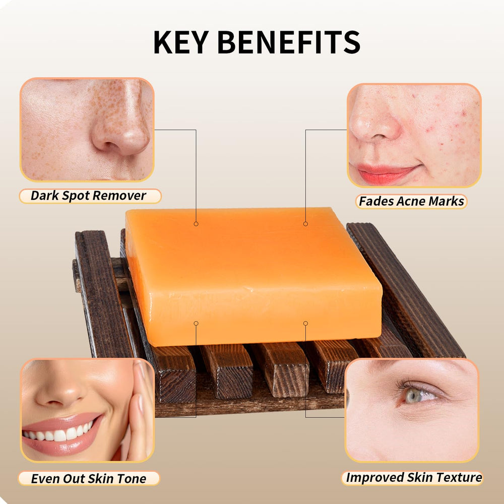 Ceedoo Jabón Vitamina C Barra Brillo Facial: aporta luminosidad suave