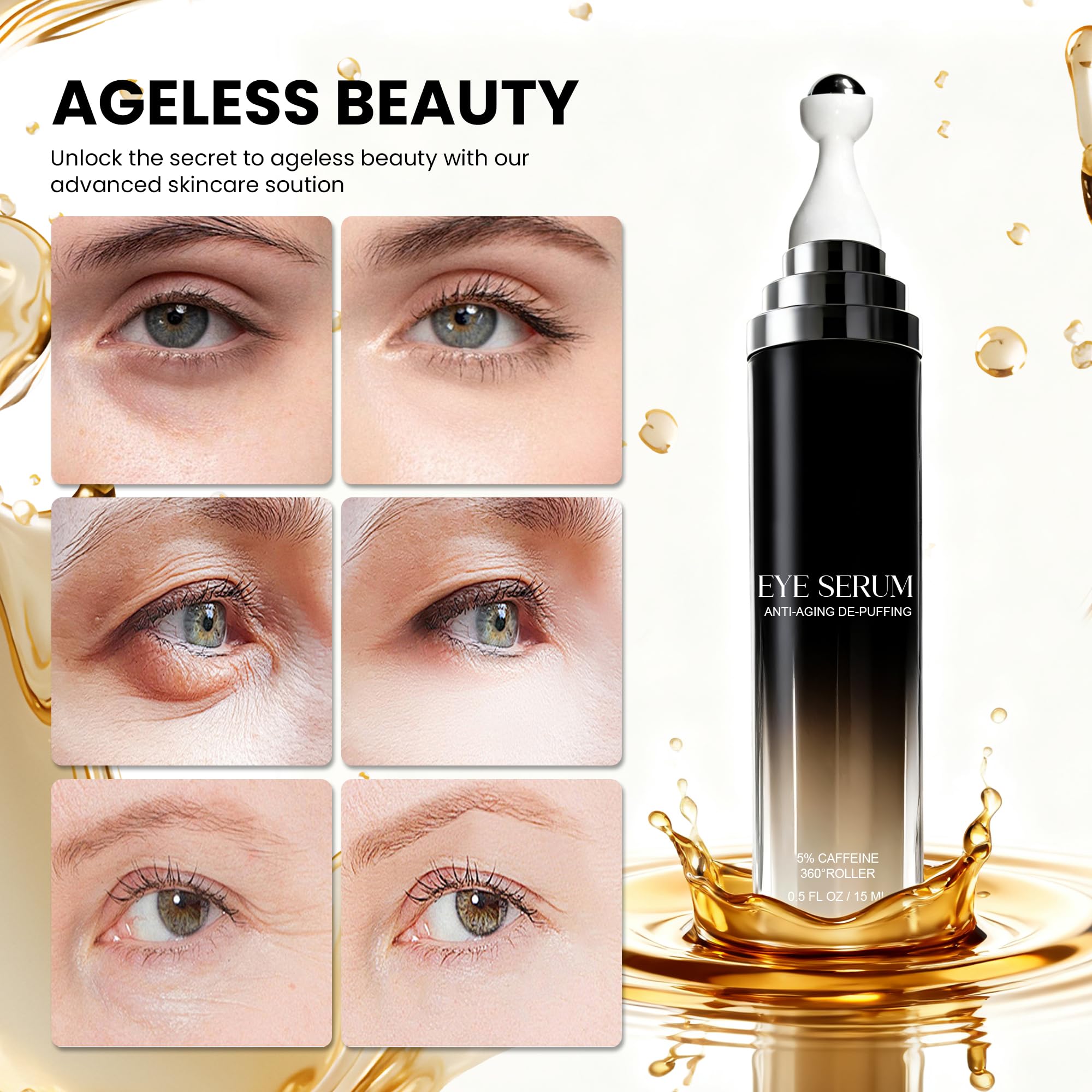 CeeHnsd caffeine and retinol combo offers a refreshed look.