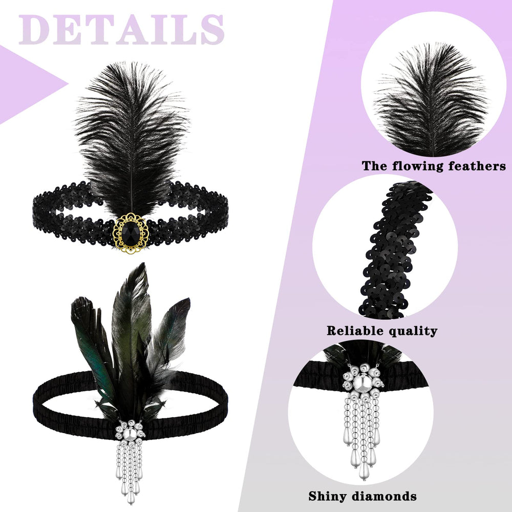 Diadema con pedrería y cristales para fiestas y disfraces de Ceenna