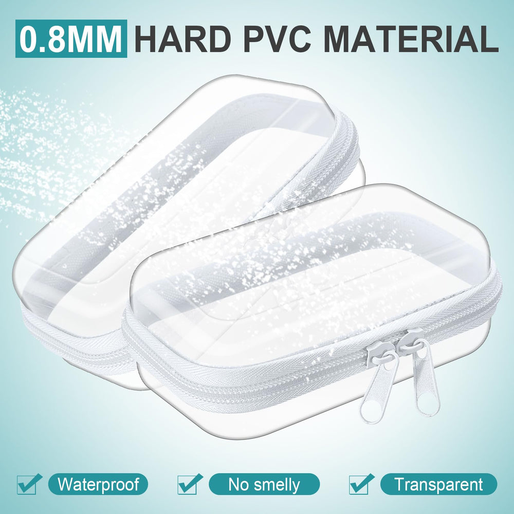 Ceenna tamaño práctico 5x3 pulgadas para cosméticos y accesorios