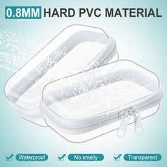 Ceenna tamaño práctico 5x3 pulgadas para cosméticos y accesorios