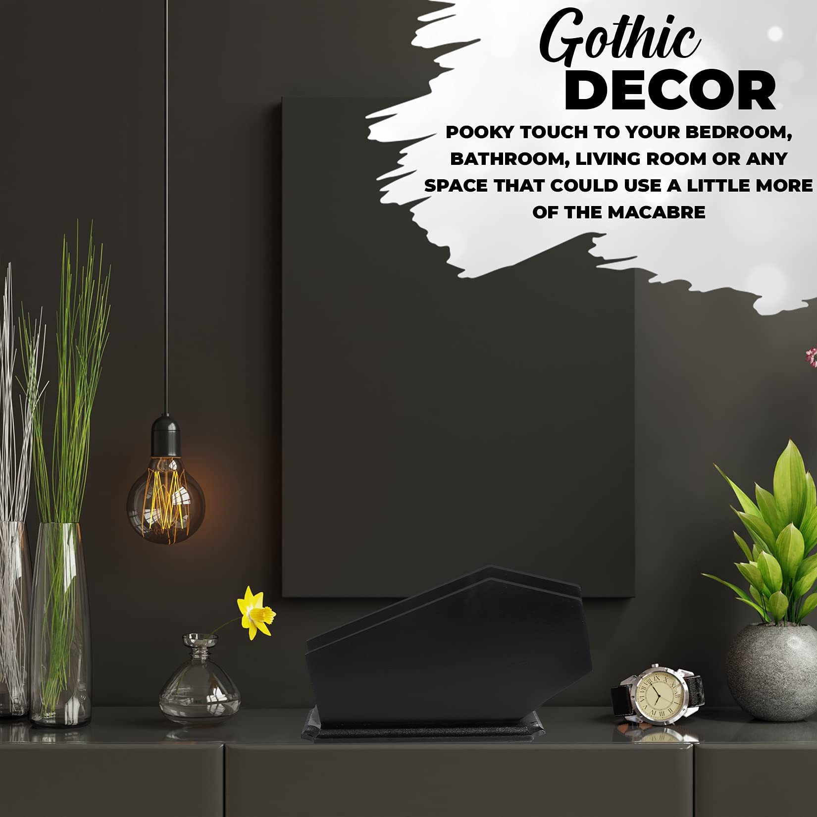 CEFRECO idea de regalo bruja para amantes del estilo gótico