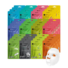 Mascarilla Celavi de colágeno en hoja para hidratación profunda y firmeza.