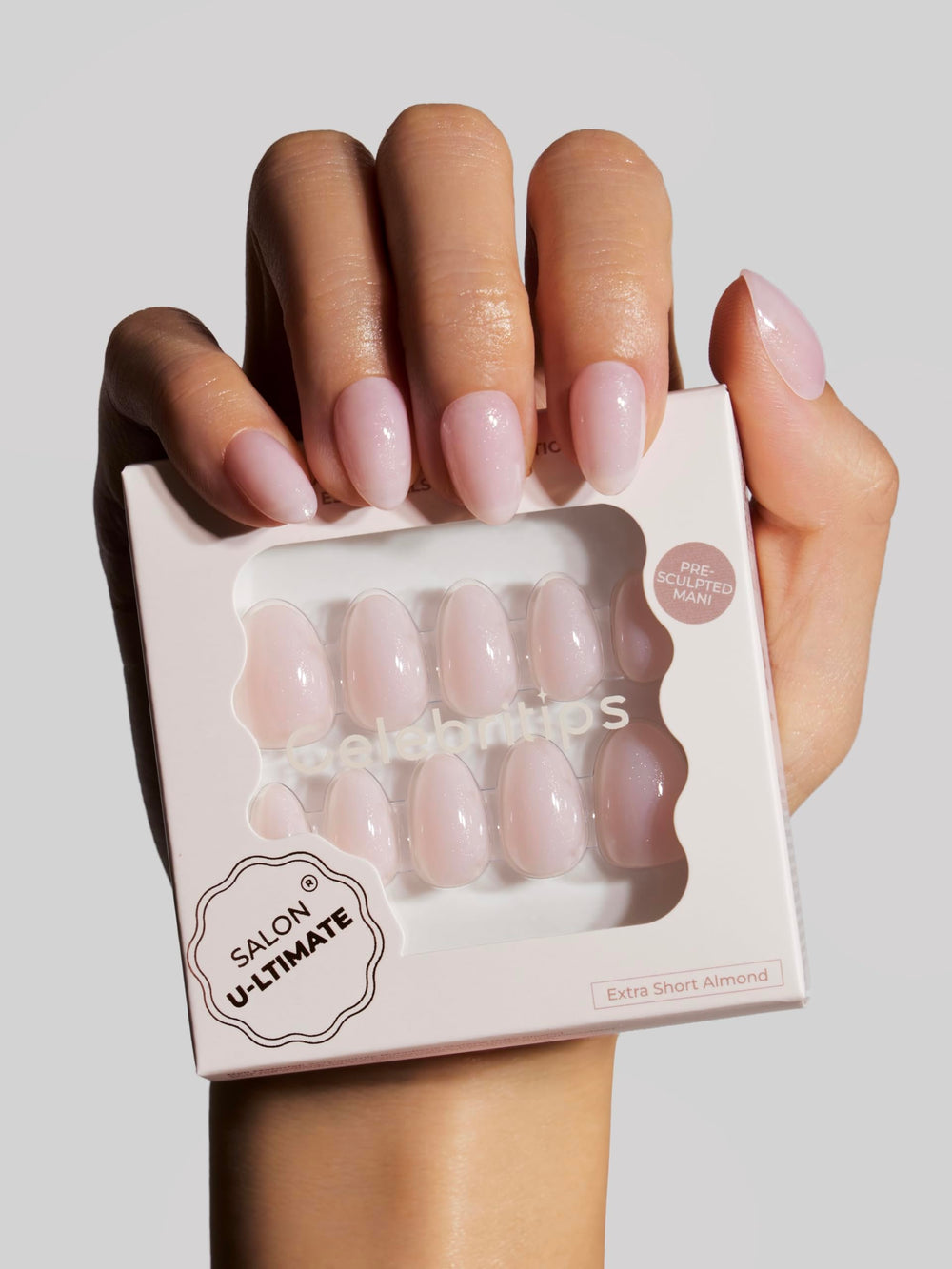 Conjunto Celebritips U-ltimate: 32 uñas en 16 tallas