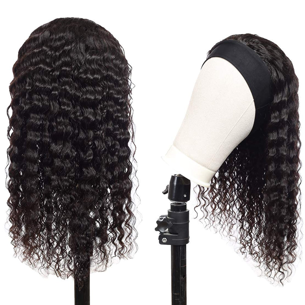 Celiarita banda cabello onda profunda ajuste velcro, fácil de colocar en minutos.