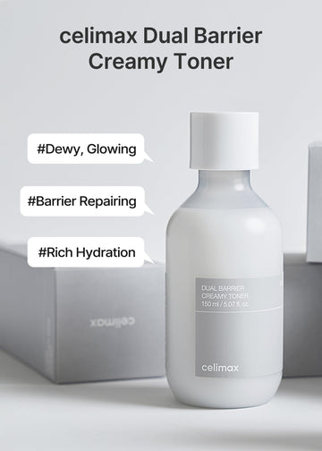 Celimax Tónico Cremoso de Doble Barrera con ceramidas para fortalecer la barrera y hidratación