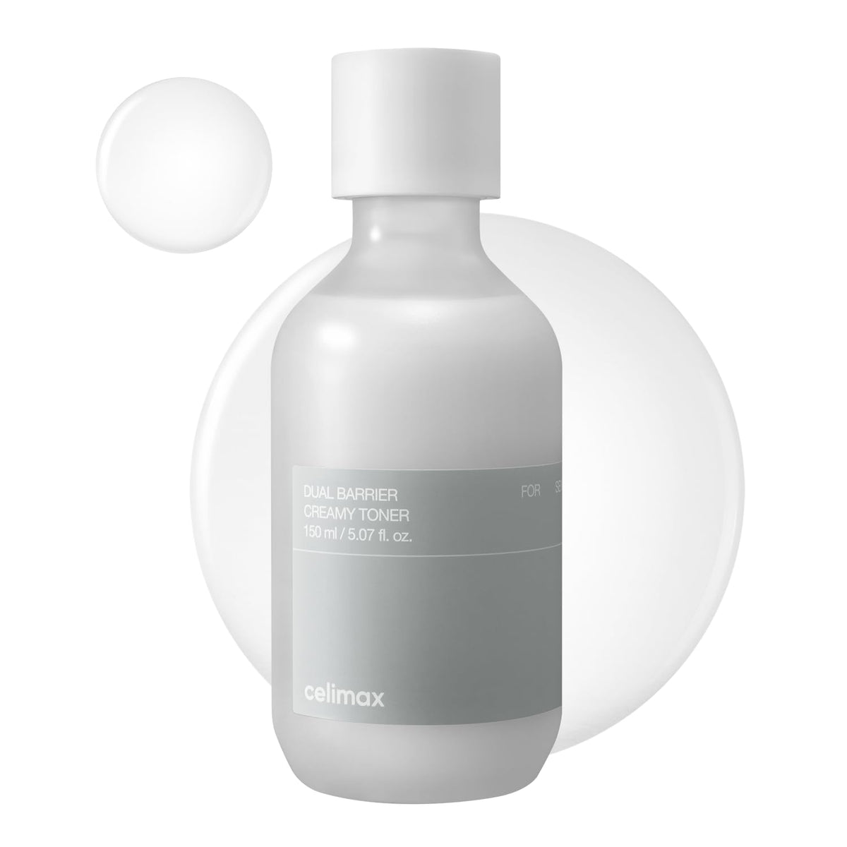Celimax Tónico Cremoso de Doble Barrera con textura láctea para absorción rápida y frescura