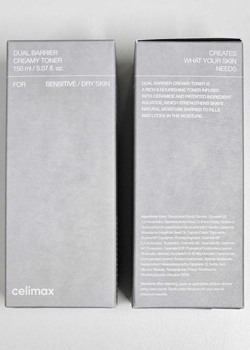 Celimax Tónico Cremoso de Doble Barrera preparado para uso diario