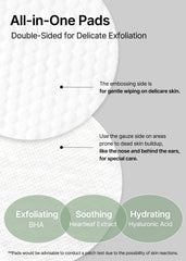 Celimax Ji.Woo.Gae Heartleaf BHA Peeling Pad, uso con la mano, demostración de aplicación