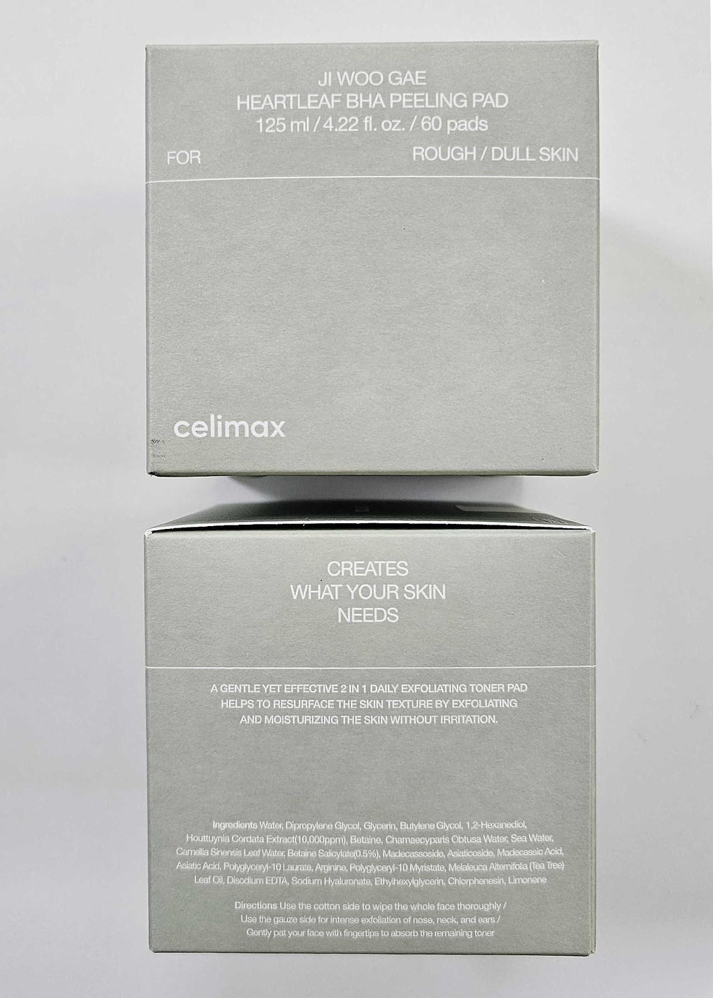 Celimax Ji.Woo.Gae Heartleaf BHA Peeling Pad, opción de regalo navideño