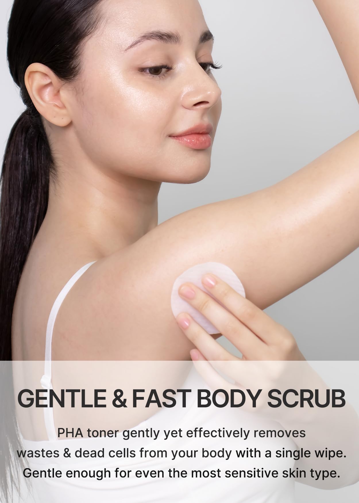 Celimax Paso Único: pad exfoliante para rodillas, mejora textura cutánea.