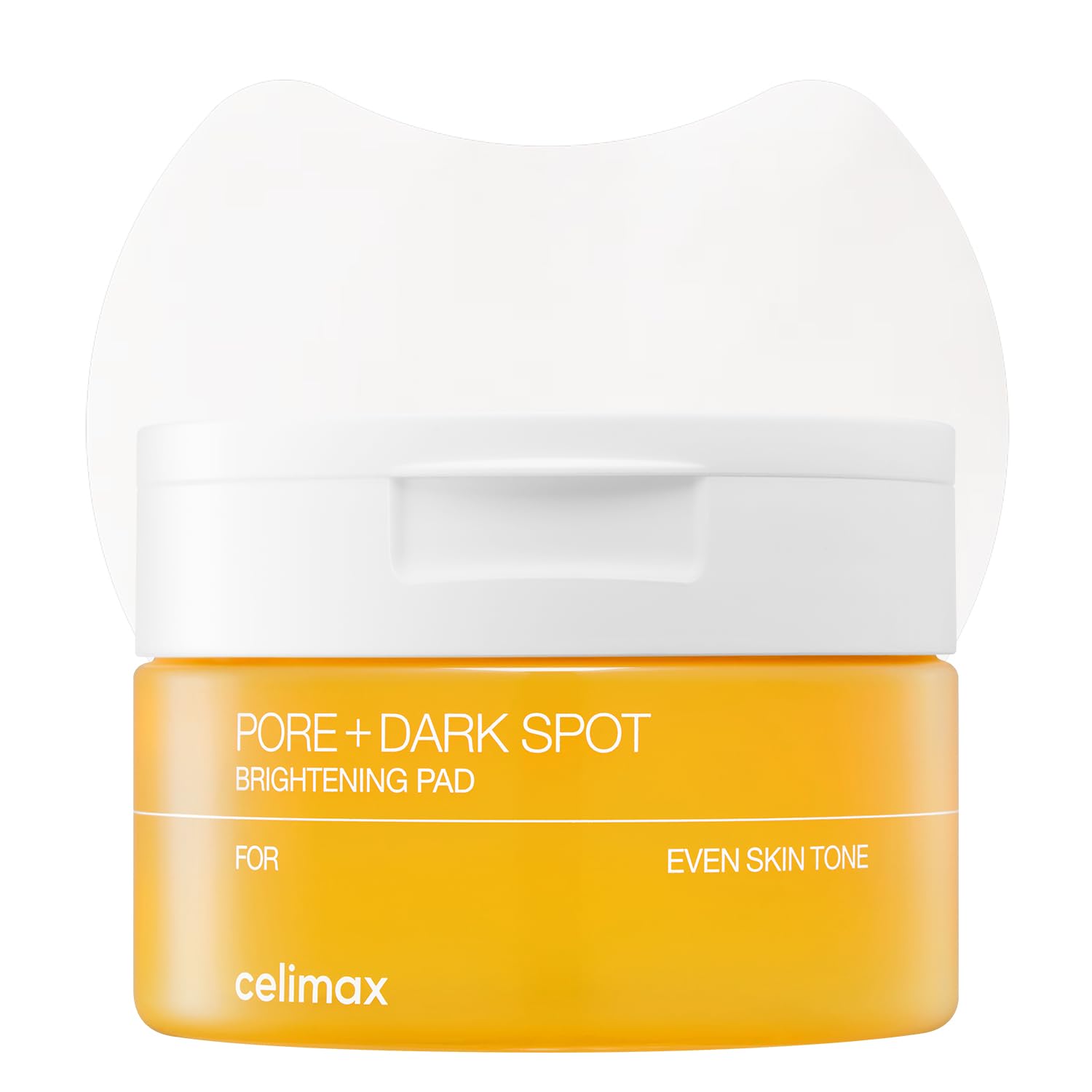 Celimax Pore+ Almohadillas exfoliante: empaque compacto para cuidado diario.