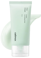 Celimax Real Cica crema en bote frontal para piel calmada e hidratada
