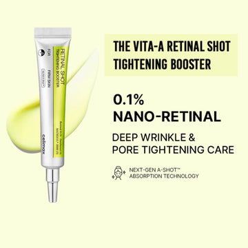 Celimax Vita A Retinal Shot: aplicación nocturna para mayor firmeza facial
