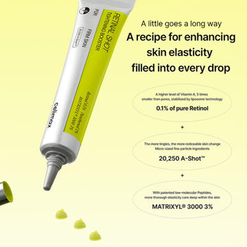 Celimax Vita A Retinal Shot: uso nocturno y protector solar al día siguiente