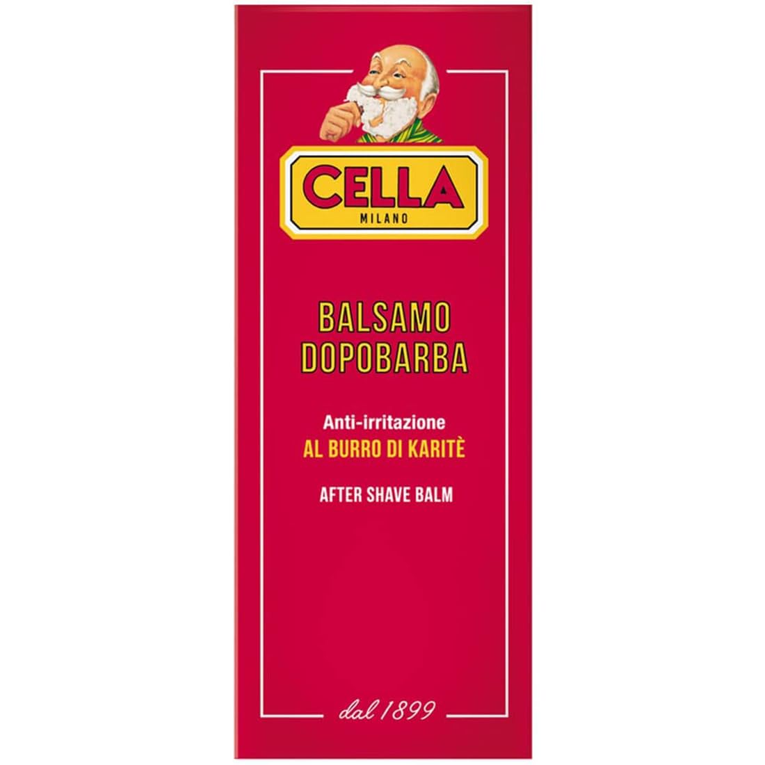 Manteca de karité y aceite de almendra en balsamo CELLA MILANO