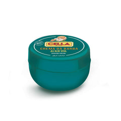 Cella Milano Aloe Vera: brocha humedecida lista para crear espuma suave.