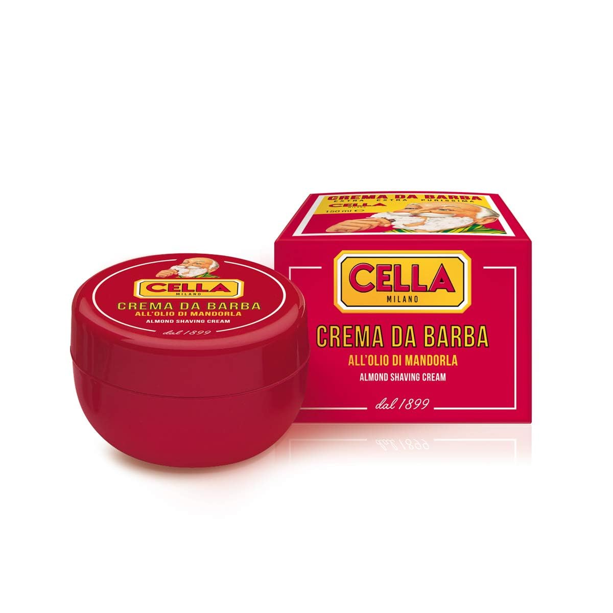 Cella Milano crema de afeitar almendra: suavidad para un afeitado cómodo