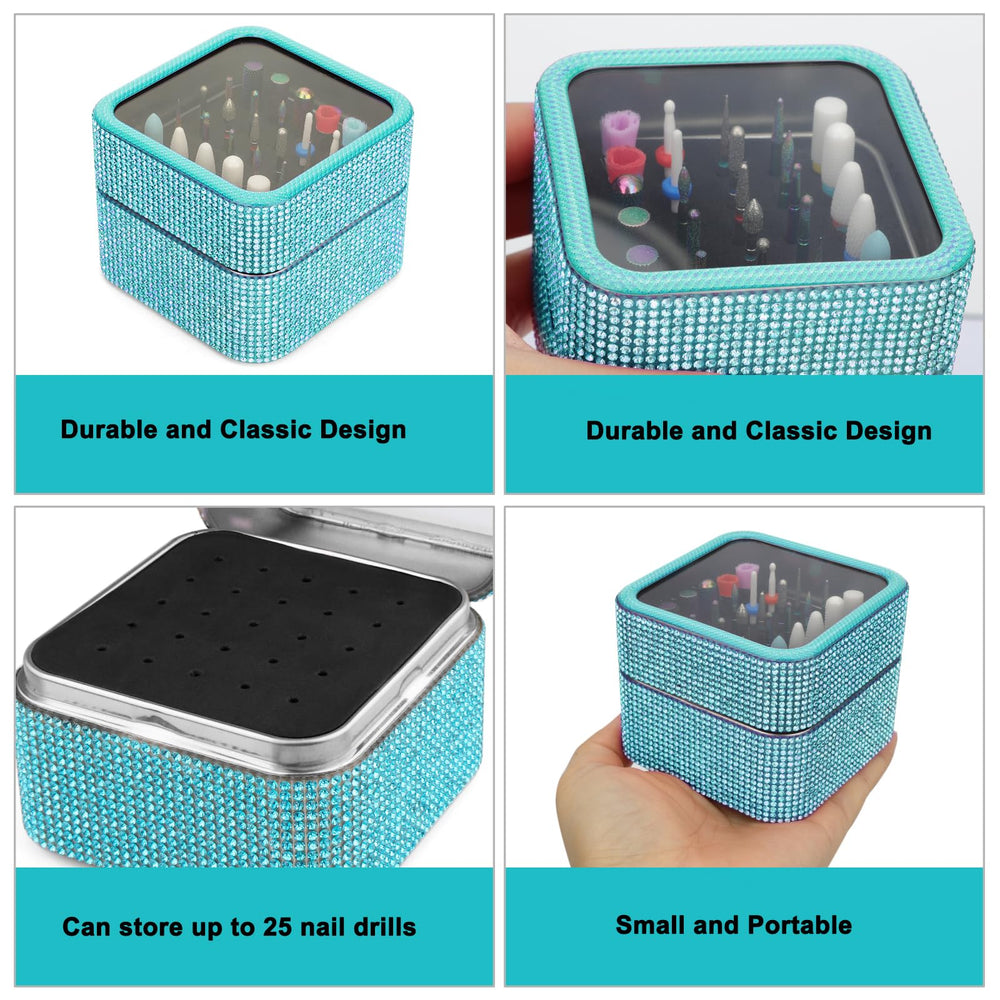 Cepillos de limpieza incluidos para mantener las puntas en buen estado.